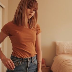 Burnt Orange Tradlands Tee